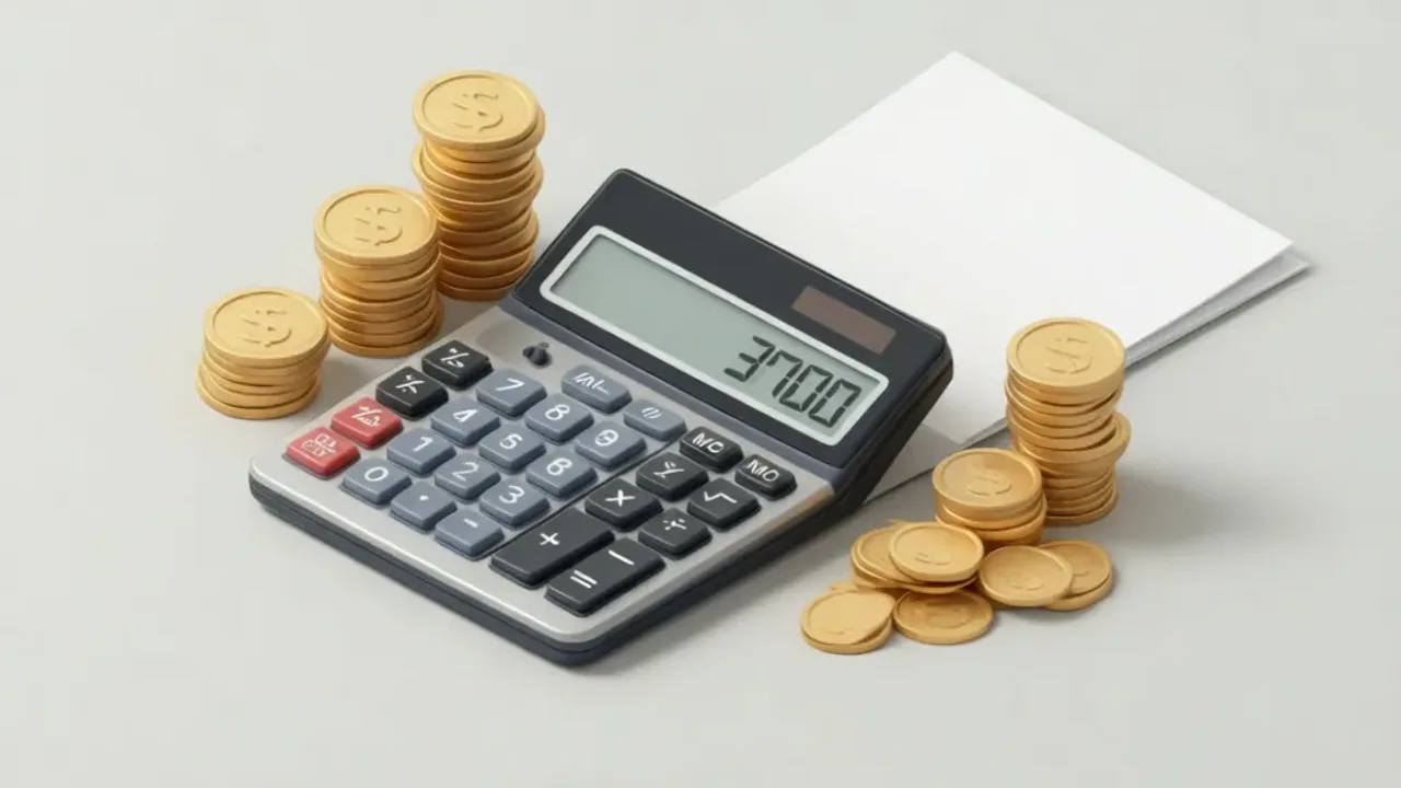 3700 brutto ile to netto? Sprawdź ile to netto w kalkulatorze wynagrodzeń Wykres finansowy przedstawiający wyliczenie 3700 brutto ile to netto na ekranie tabletu.