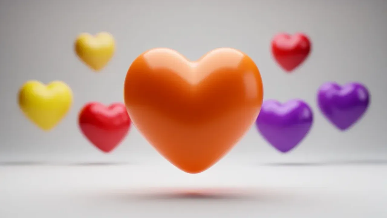 Co oznacza pomarańczowe serce (🧡)? Symbolika emoji i kolory serc