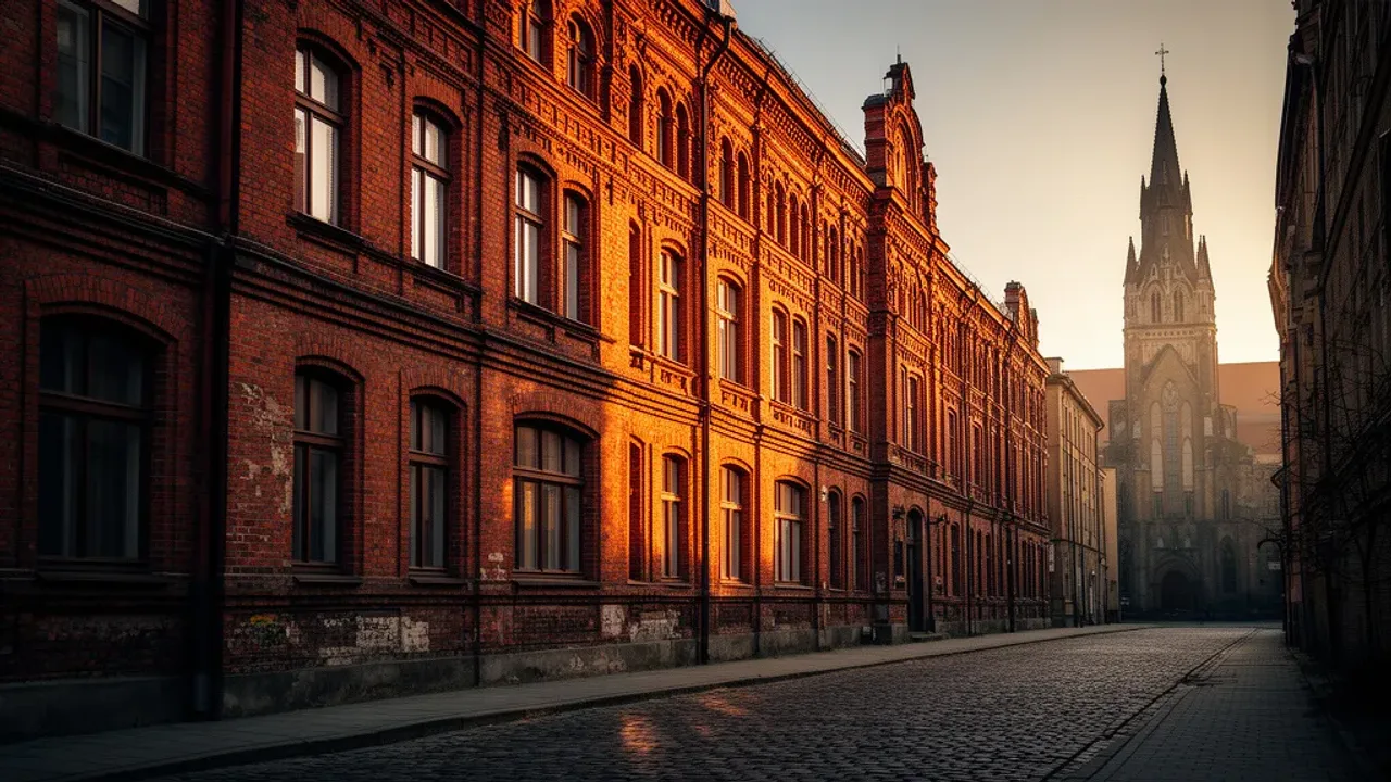 Szmulowizna: historia, zabytki i rewitalizacja praskiej dzielnicy Zabytkowa architektura z czerwonej cegły na warszawskiej Szmulowiźnie w klimacie industrialnym.